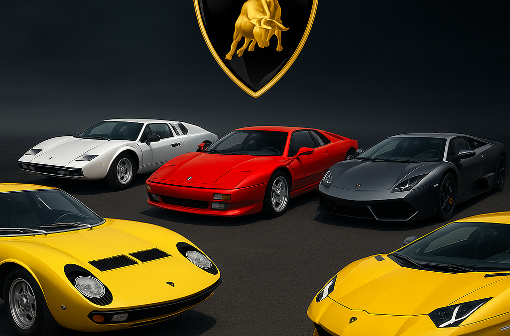 TOP 5 des meilleurs modèles de Lamborghini