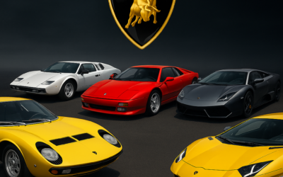 TOP 5 des meilleurs modèles de Lamborghini