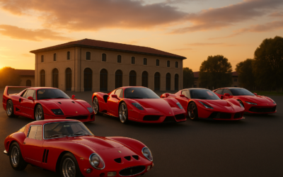 TOP 5 des meilleurs modèles de Ferrari