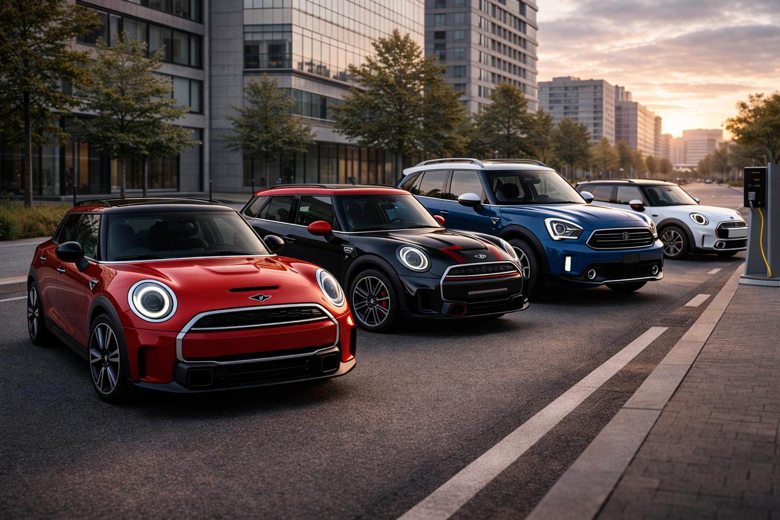 Comparatif des meilleurs modèles Mini Cooper : Cooper S, John Cooper Works, Countryman, Mini électrique et Mini 5 portes