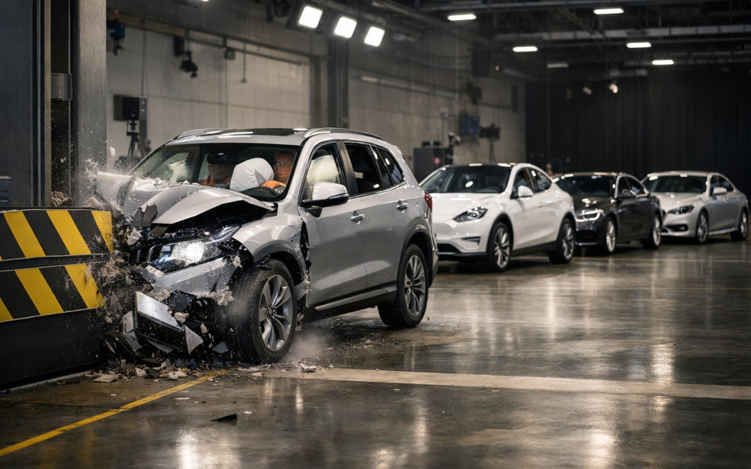 TOP 5 des voitures les plus sûres en cas d&rsquo;accident